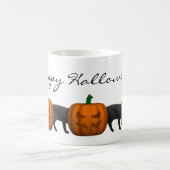 Sehr lange Halloween-Katze Kaffeetasse (Mittel)