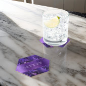 Sehr Lila Shimmer-Psychotherapie | Berater Untersetzer