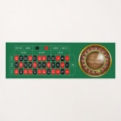 Sehr lustige European Roulette Table Yoga Mat Yogamatte (Vorderseite (Horizontal))