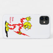 Sehr lustige Reddy Kilowatt iPhone Fall Case-Mate iPhone Hülle (Rückseite (Horizontal))