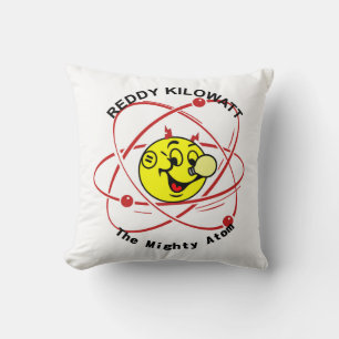Sehr lustige Reddy Kilowatt-Throw-Kissen Kissen