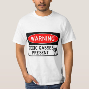 Sehr lustige toxische Gase vorhanden Signature-T - T-Shirt