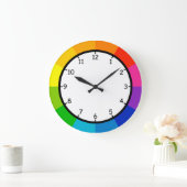 Sehr lustige und farbenfrohe Rad Wall Uhr (Zuhause)