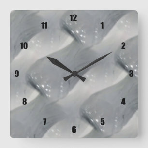 Sehr lustige und ungewöhnliche Keramik Vasen Quadratische Wanduhr