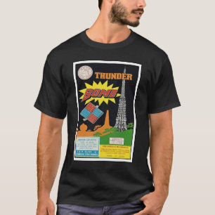 Sehr lustige Vintage Thunder-Bombenfeuerlöscher T-Shirt