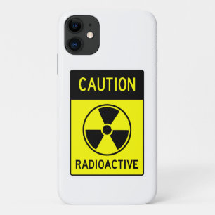 Sehr lustige Vorsicht RADIOAKTIVE Sign iPhone Fall Case-Mate iPhone Hülle