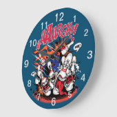 Sehr lustige Wanduhr (Winkel)