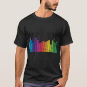Sehr lustiger Digital Graphic Equalizer T - Shirt (Vorderseite)