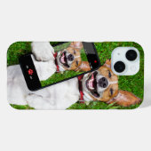Sehr lustiger Hund Case-Mate iPhone Hülle (Rückseite (Horizontal))
