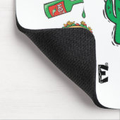 Sehr lustiger Mexikaner Mousepad (Ecke)
