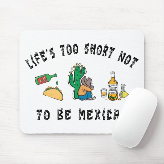 Sehr lustiger Mexikaner Mousepad (Mit Mouse)