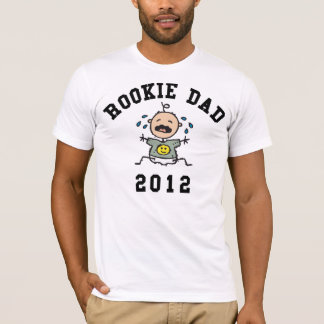 Sehr lustiger neuer Rookie-Vater 2012 T-Shirt