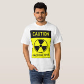 Sehr lustiger RADIOAKTIVER T - Shirt (Vorne ganz)