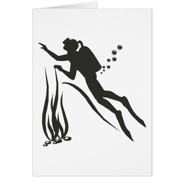 Sehr lustiger Sporttaucher (Vorne)