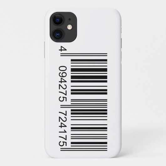 Sehr lustiger Strichcode Case-Mate iPhone Hülle (Rückseite)