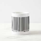 Sehr lustiger Strichcode Kaffeetasse (Mittel)