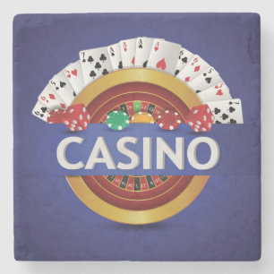 Sehr Lustiges Casino Steinuntersetzer