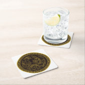 Sehr lustiges chinesisches Dragon Untersetzer Set (Vor Ort)