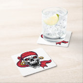 Sehr lustiges Halloween Pirate Untersetzer Set (Vor Ort)