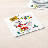 Sehr lustiges Kilowatt-Untersetzer-Set Rechteckiger Pappuntersetzer (angewinkelt)