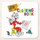 Sehr lustiges Kilowatt-Untersetzer-Set Rechteckiger Pappuntersetzer (Vorderseite)