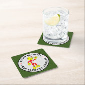 Sehr lustiges Kilowatt-Untersetzer-Set Rechteckiger Pappuntersetzer (Vor Ort)