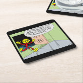 Sehr lustiges Reddy Kilowatt Untersetzer Set (angewinkelt)