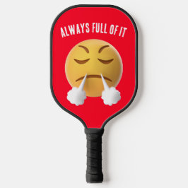 SEHR MAD EMOJI DESIGN PICKLEBALL PADDLE