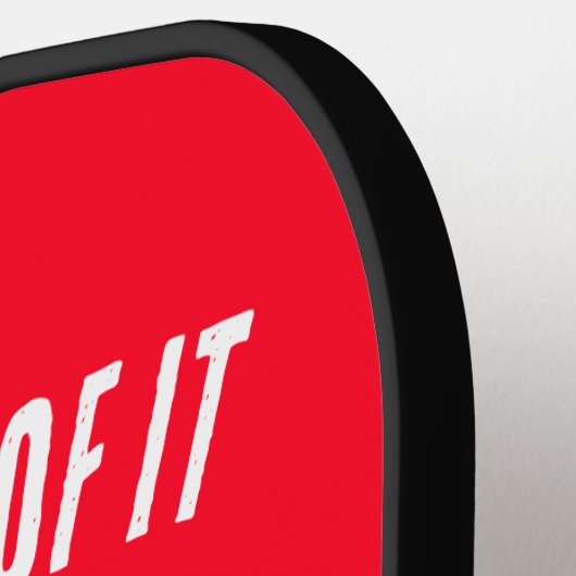 SEHR MAD EMOJI DESIGN PICKLEBALL PADDLE (Linke Seite)