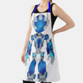 sehr moderne Schürze im Roboterdesign (InSitu)