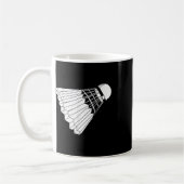 Sehr mögen Badminton Federball Kaffeetasse (Links)