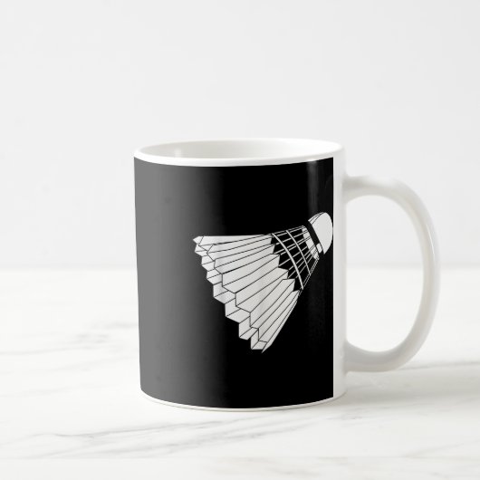 Sehr mögen Badminton Federball Kaffeetasse (Rechts)