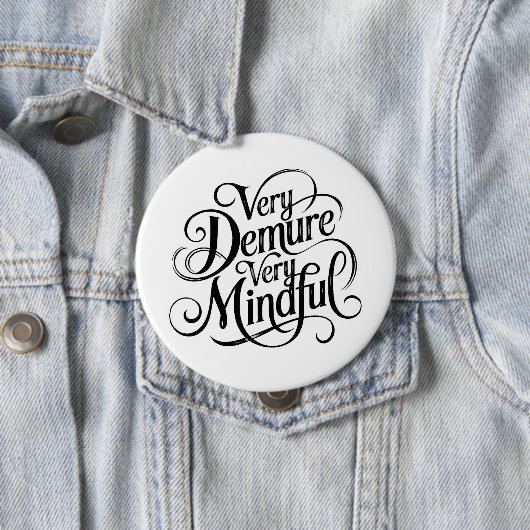 Sehr nachdenklich button (Beispiel)
