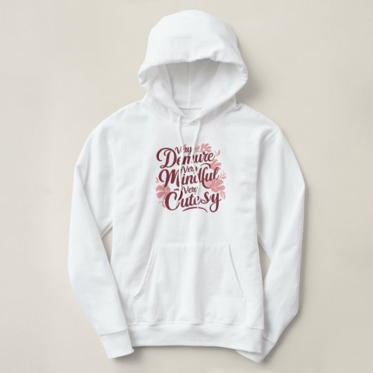Sehr nachlassendes sehr vorsichtiges, sehr kutsche hoodie (Design vorne)