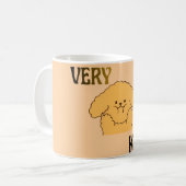 Sehr netter süßer Welpe Kaffeetasse (Vorderseite Links)