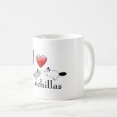 Sehr niedlich! Chinchilla-Kaffee-Tasse der Liebe I Kaffeetasse (VorderseiteRechts)