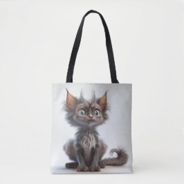 SEHR NIEDLICH GRAY LYKOI CAT TASCHE