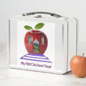 Sehr Niedlich mein erstes Schuljahr Metall Brotdose (Beispiel)