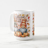 Sehr niedlich und unterhaltsam Willkommen Herbstgo Kaffeetasse (Vorderseite Links)