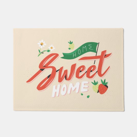 Sehr Niedlich Zuhause Sweet Zuhause Fußmatte (Vorderseite)