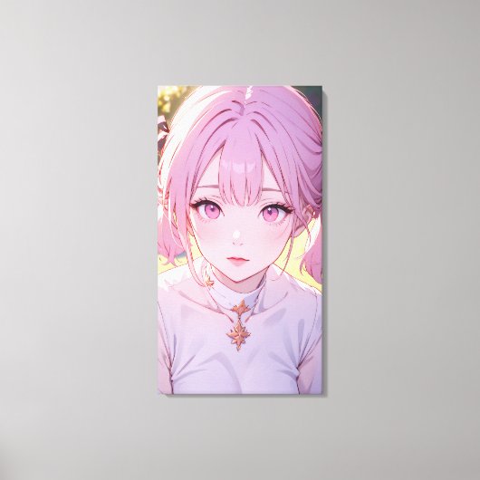 Sehr Niedliche Anime Art. Leinwanddruck (Vorderseite)