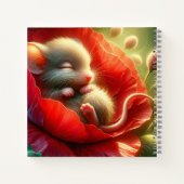 Sehr Niedliche BabyMaus Notizblock (Rückseite)