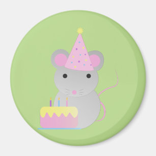 Sehr Niedliche Geburtstag Party Maus Magnet