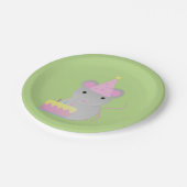 Sehr Niedliche Geburtstag Party Maus Pappteller (Schrägansicht)