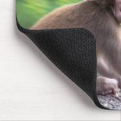 Sehr Niedlicher Affe 2024 Kalender Mousepad (Ecke)