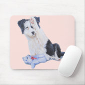 sehr niedlicher Pfefferkuppelhund Mousepad (Mit Mouse)