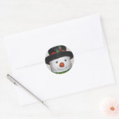 Sehr Niedlicher Snowman Sticker (Umschlag)