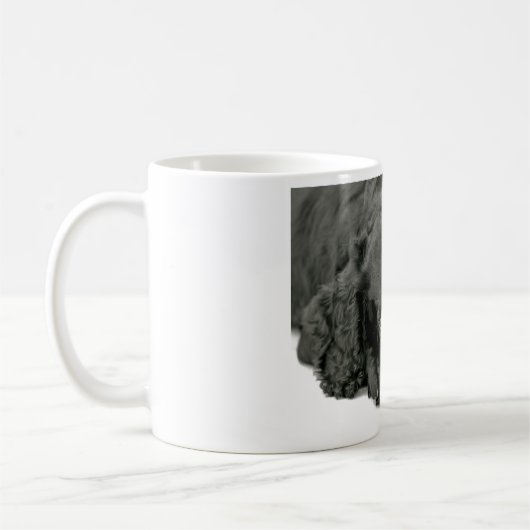 Sehr niedlicher Welpe Kaffeetasse (Links)