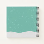 Sehr Niedliches Gästebuch des Weihnachtsmanns und  Notizbuch (Rückseite)