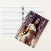 Sehr niedliches geisha Notebook Notizblock (Innen)